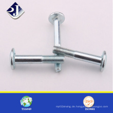 RoHS Befestigungsteile DIN603 Galvanisierter Carbon Steel Carriage Bolt